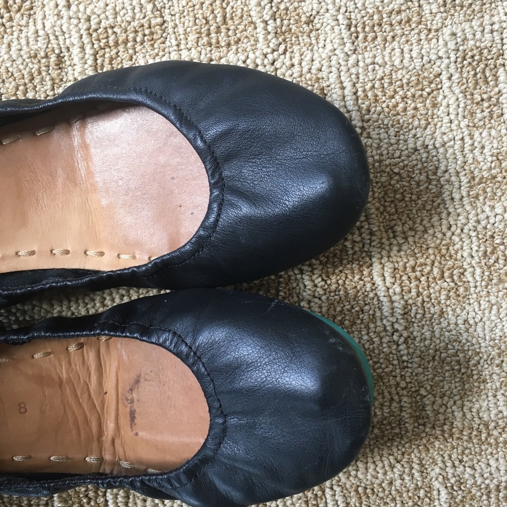 Black Tieks. Size 8.
